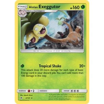 Image for Alolan Exeggutor - 2/131 (SM Forbidden Light) (002/131) (PR) - Pokemon