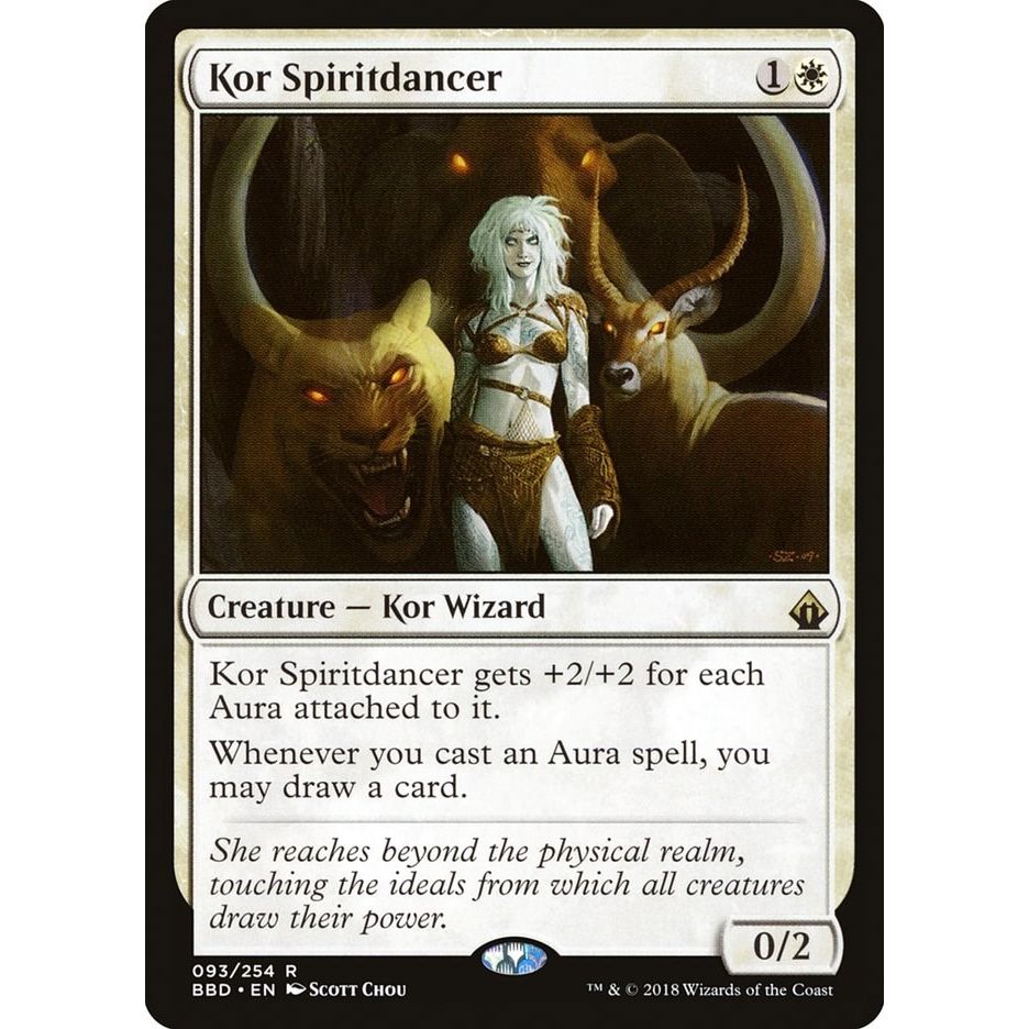 Image for Kor Spiritdancer (93) (BBD) - Magic: The Gathering