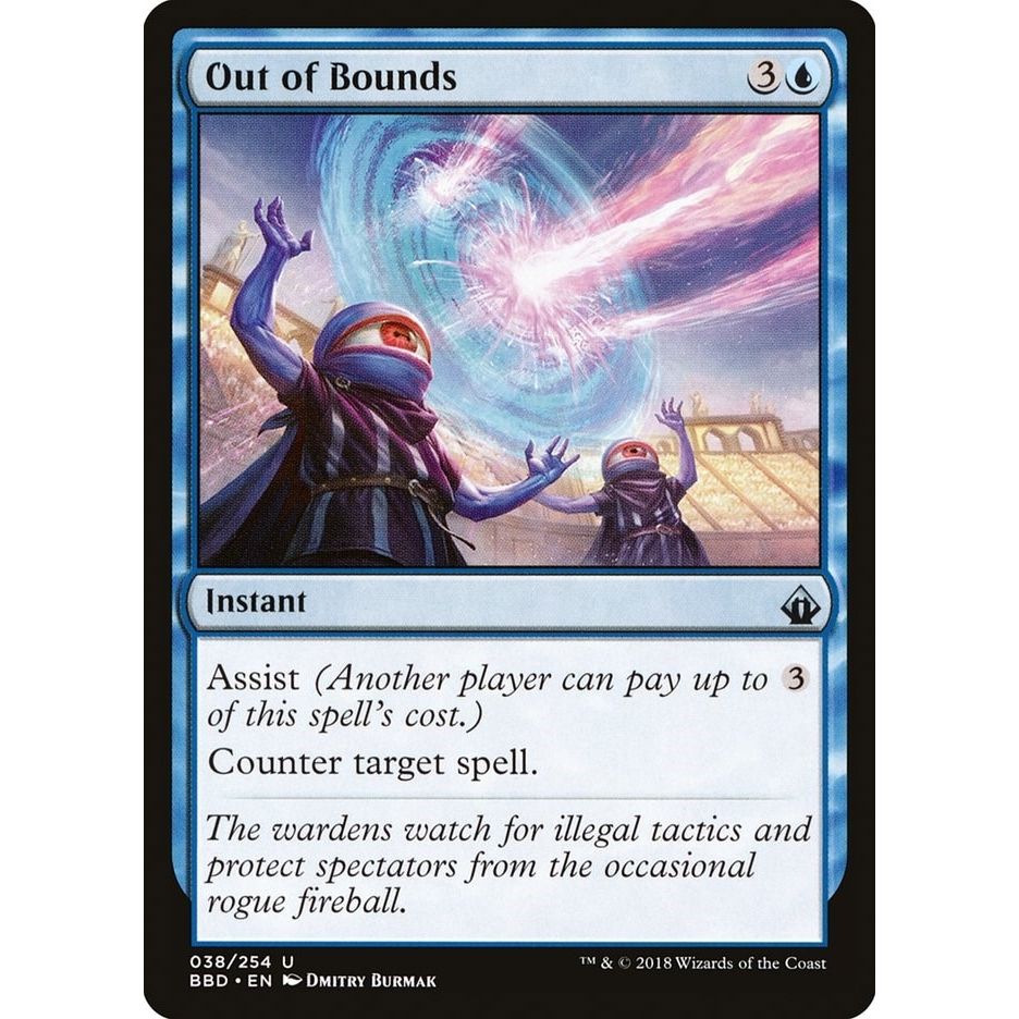 Image for Out of Bounds (38) (BBD) - Magic: The Gathering