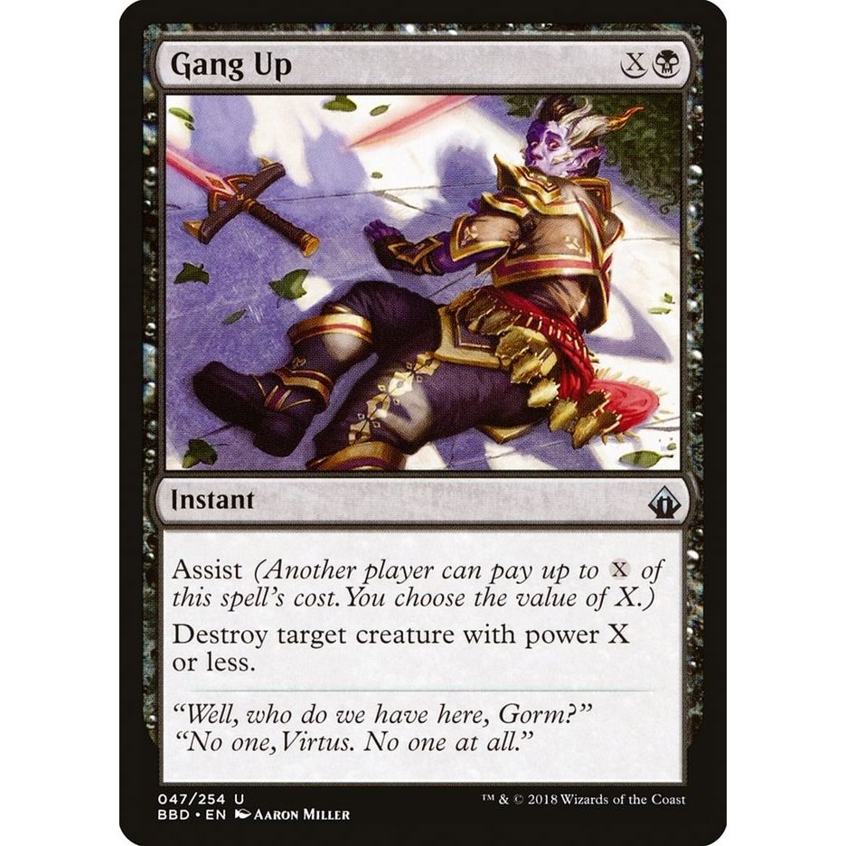 Image for Gang Up (47) (BBD) - Magic: The Gathering