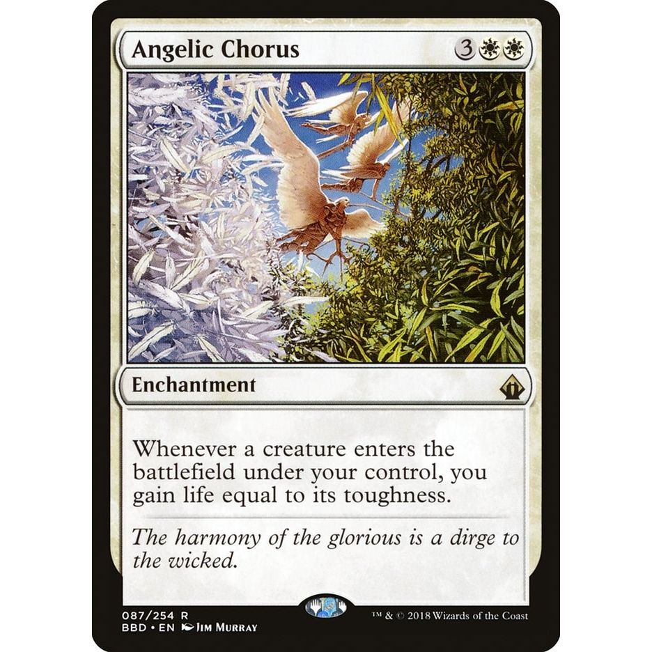 Image for Angelic Chorus (87) (BBD) - Magic: The Gathering