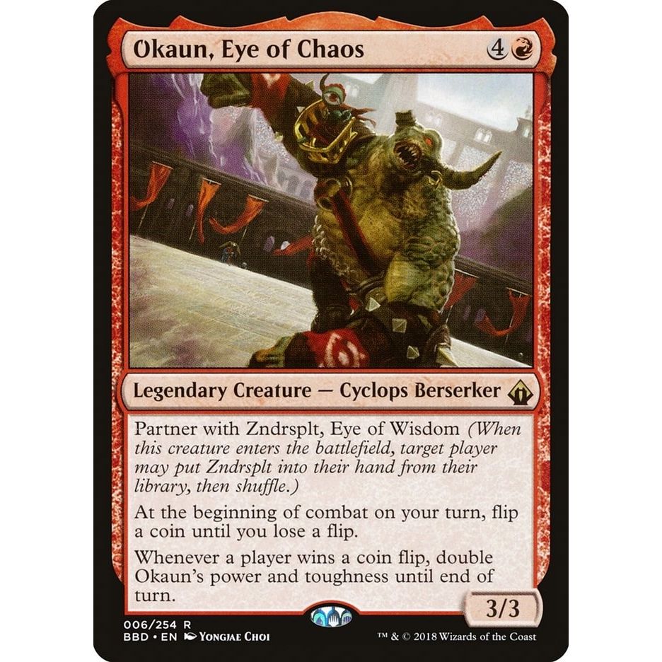 Image for Okaun, Eye of Chaos (6) (BBD) - Magic: The Gathering