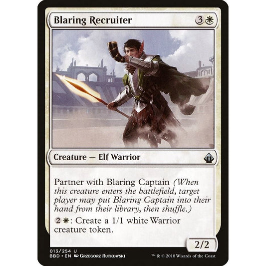 Image for Blaring Recruiter (13) (BBD) - Magic: The Gathering
