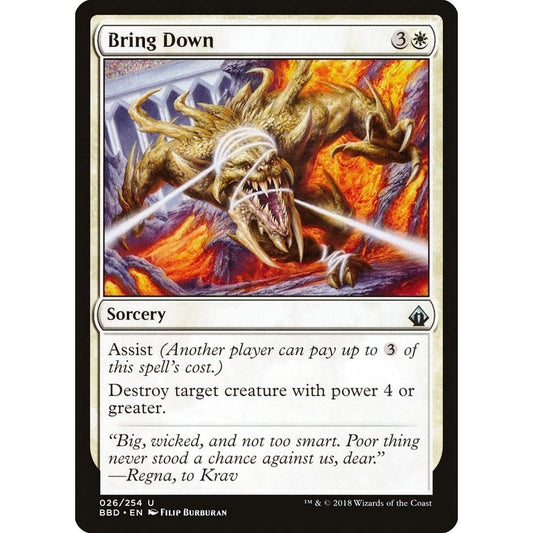 Image for Bring Down (26) (BBD) - Magic: The Gathering