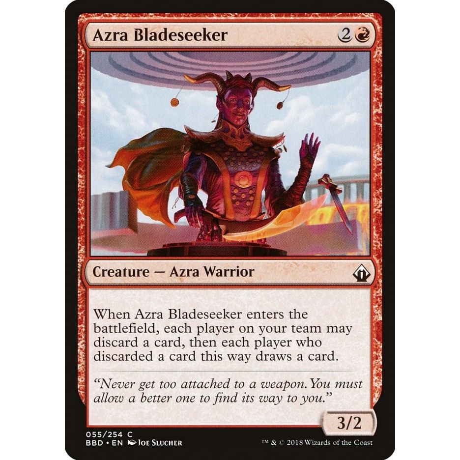 Image for Azra Bladeseeker (55) (BBD) - Magic: The Gathering