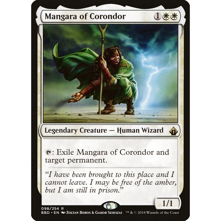 Image for Mangara of Corondor (98) (BBD) - Magic: The Gathering