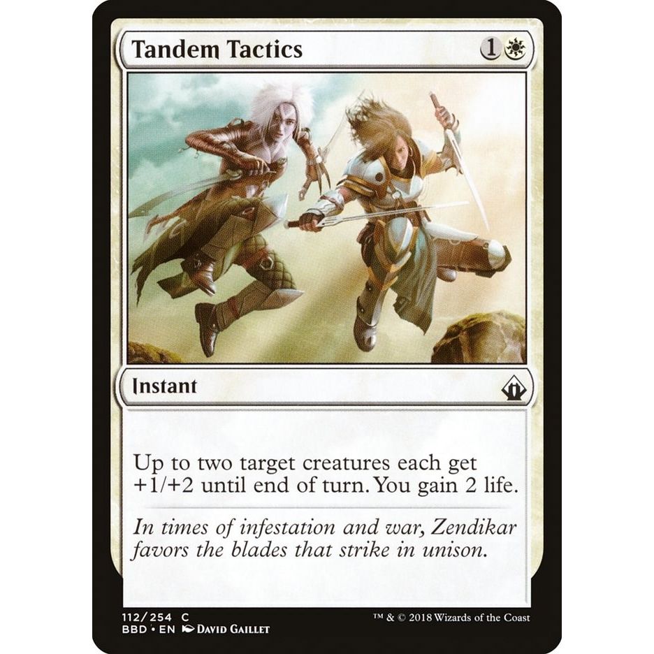 Image for Tandem Tactics (112) (BBD) - Magic: The Gathering