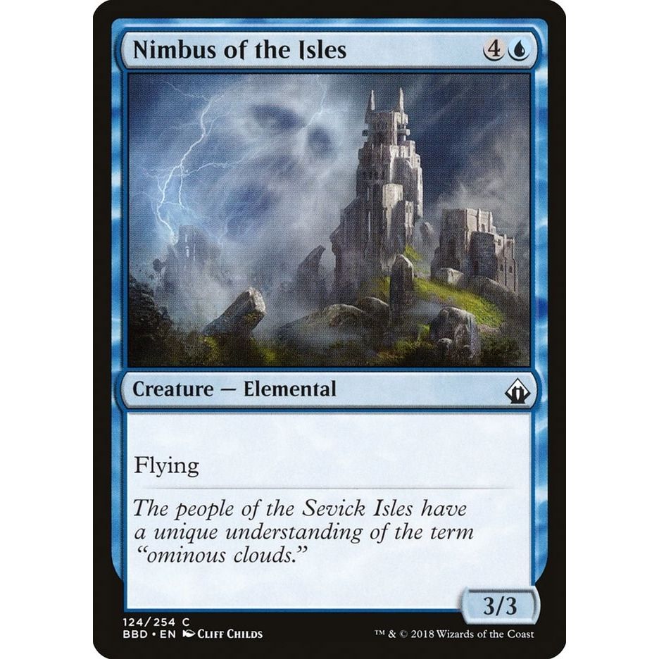 Image for Nimbus of the Isles (124) (BBD) - Magic: The Gathering