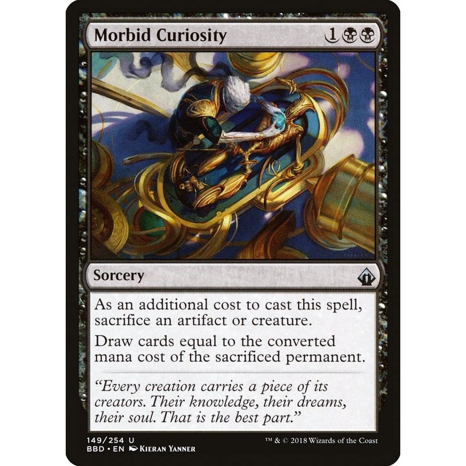 Image for Morbid Curiosity (149) (BBD) - Magic: The Gathering