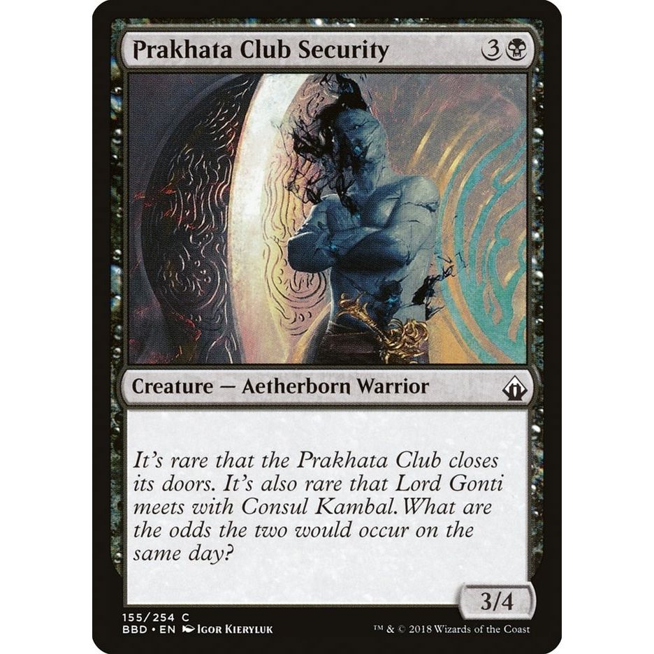 Image for Prakhata Club Security (155) (BBD) - Magic: The Gathering