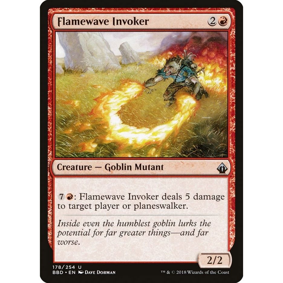 Image for Flamewave Invoker (178) (BBD) - Magic: The Gathering