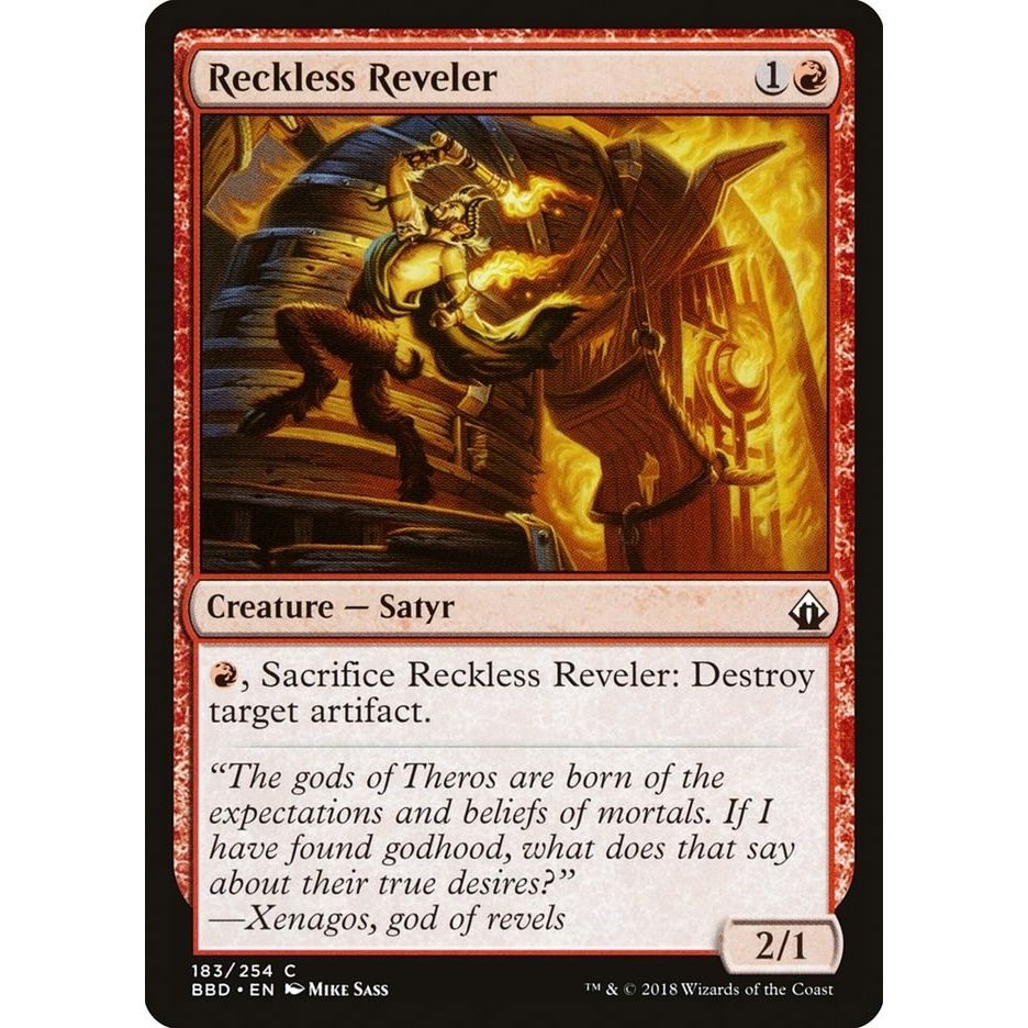 Image for Reckless Reveler (183) (BBD) - Magic: The Gathering