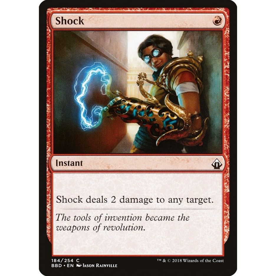 Image for Shock (184) (BBD) - Magic: The Gathering