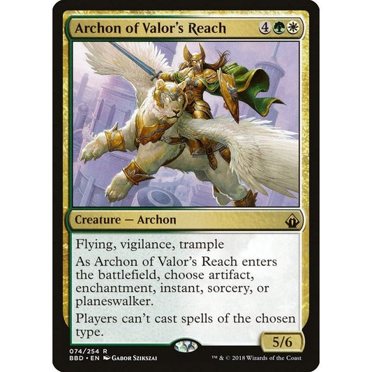 Image for Archon of Valor's Reach (74) (BBD) - Magic: The Gathering