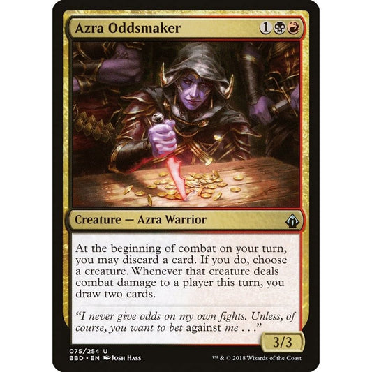 Image for Azra Oddsmaker (75) (BBD) - Magic: The Gathering