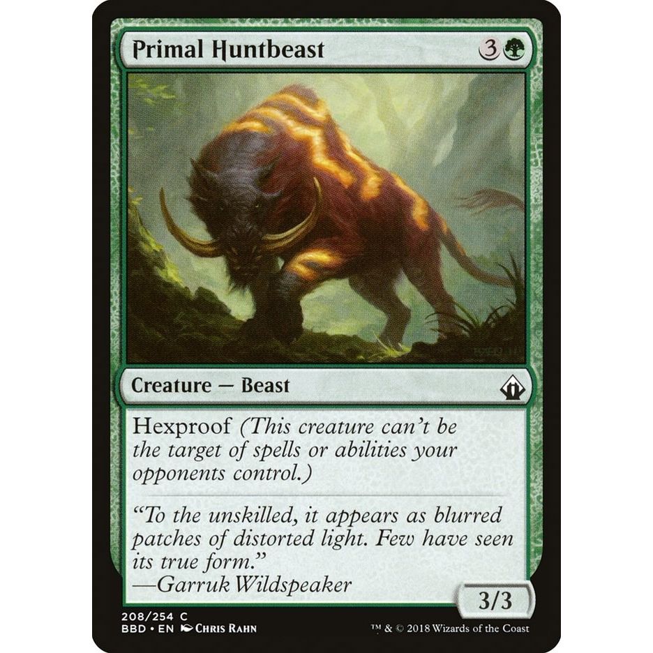 Image for Primal Huntbeast (208) (BBD) - Magic: The Gathering