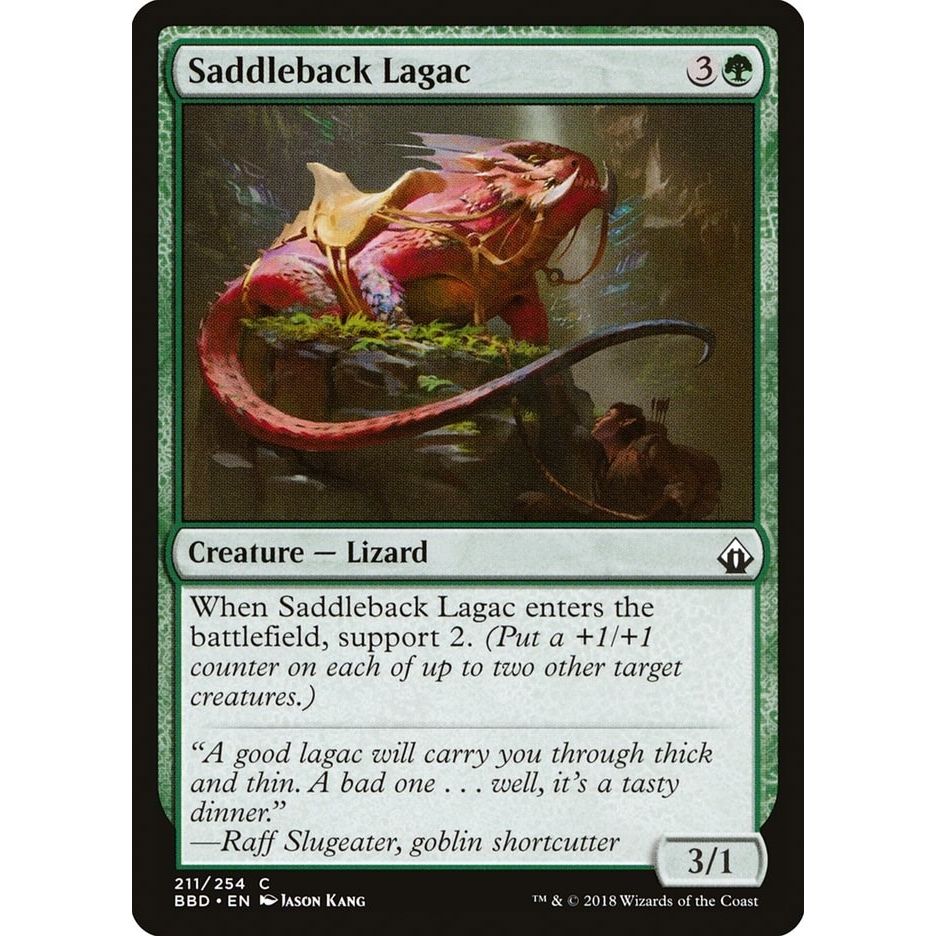 Image for Saddleback Lagac (211) (BBD) - Magic: The Gathering