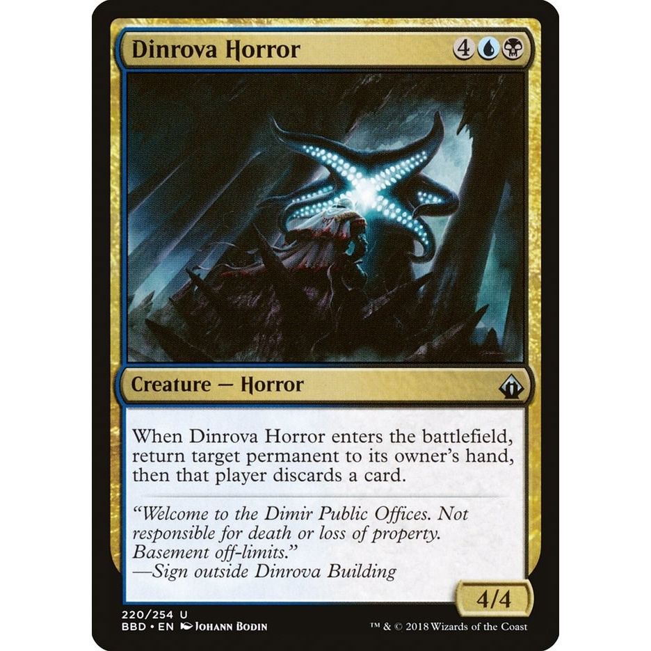 Image for Dinrova Horror (220) (BBD) - Magic: The Gathering