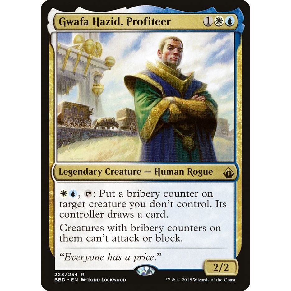 Image for Gwafa Hazid, Profiteer (223) (BBD) - Magic: The Gathering