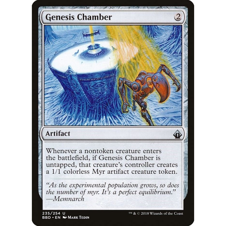 Image for Genesis Chamber (235) (BBD) - Magic: The Gathering