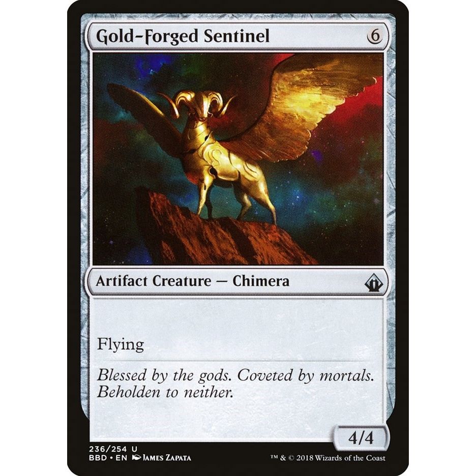 Image for Gold-Forged Sentinel (236) (BBD) - Magic: The Gathering