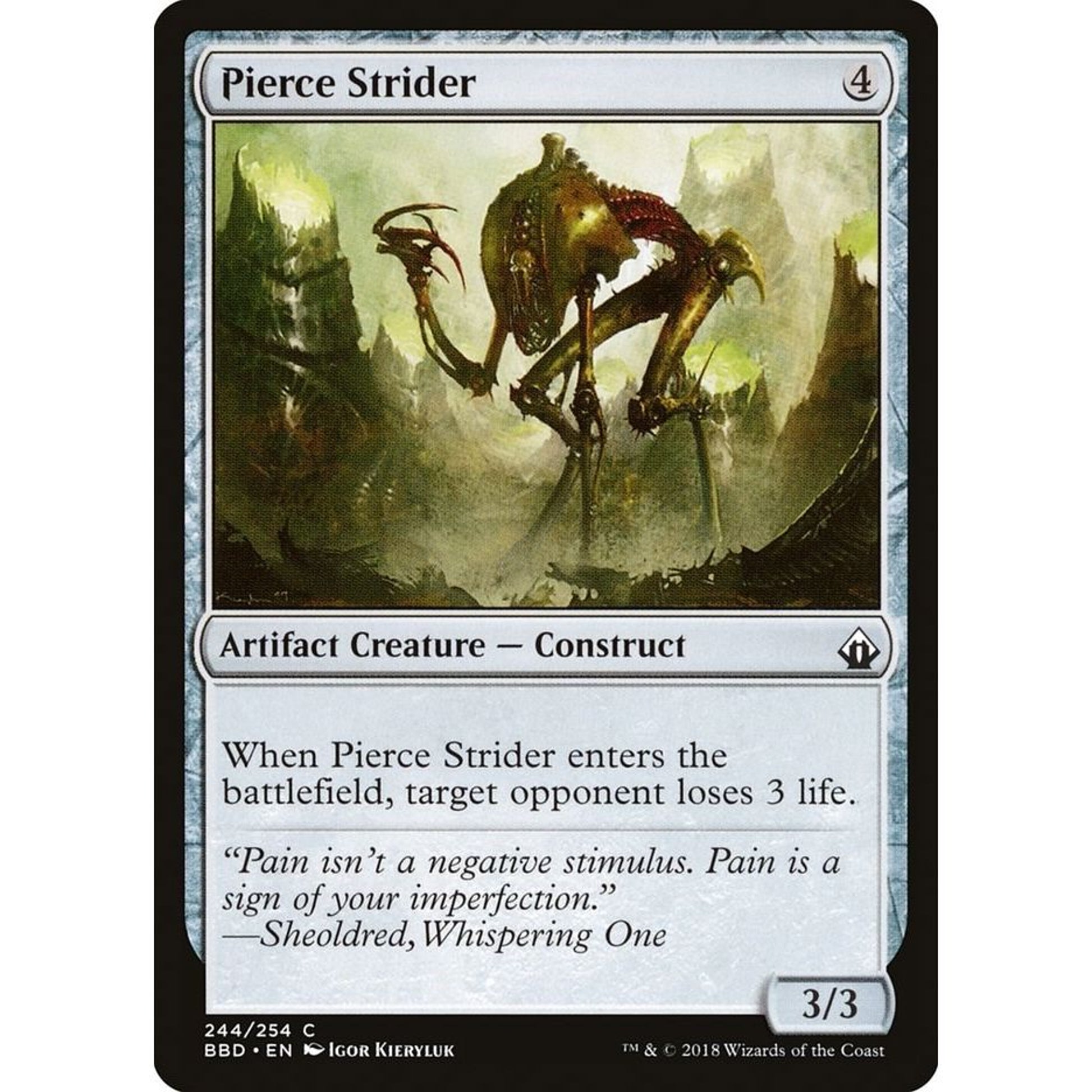 Image for Pierce Strider (244) (BBD) - Magic: The Gathering