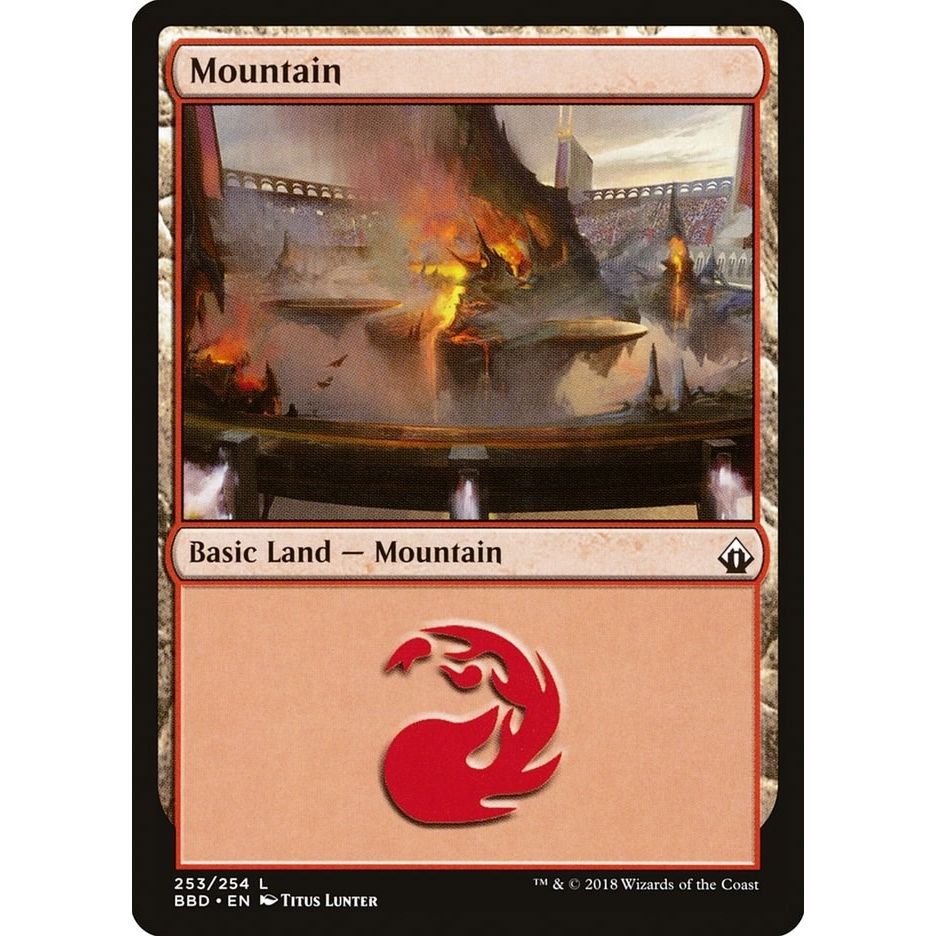 Image for Mountain (253) (BBD) - Magic: The Gathering