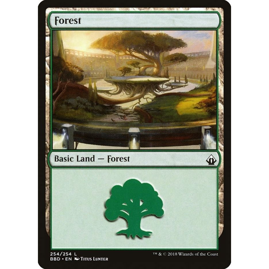 Image for Forest (254) (BBD) - Magic: The Gathering