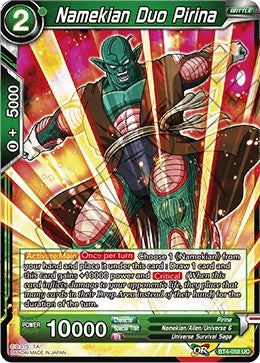 Image for Namekian Duo Pirina (BT4-058) (DBS-B04) - Dragon Ball Super: Masters