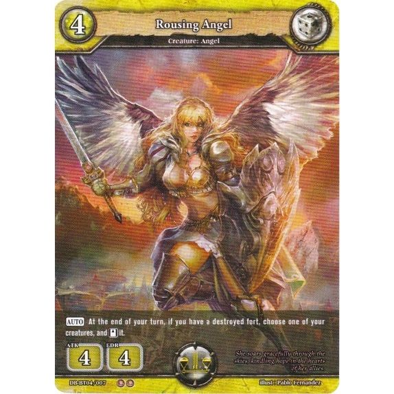 Image for Rousing Angel (DB-BT04/007) (BP04) - Dragoborne
