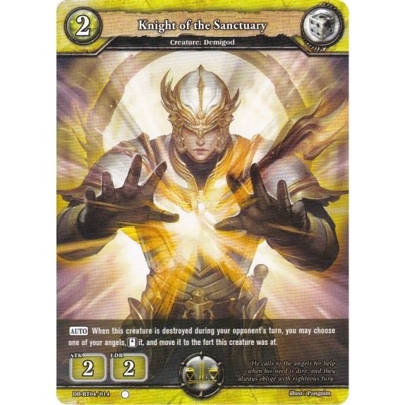 Image for Knight of the Sanctuary (DB-BT04/014) (BP04) - Dragoborne
