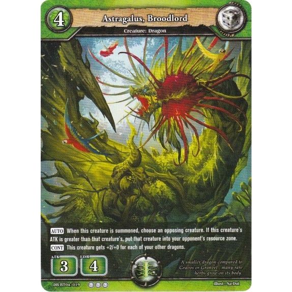 Image for Astragalus, Broodlord (DB-BT04/019) (BP04) - Dragoborne