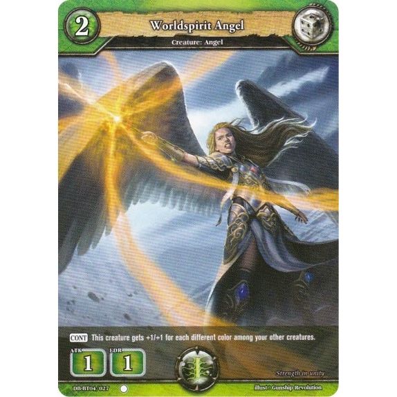 Image for Worldspirit Angel (DB-BT04/027) (BP04) - Dragoborne