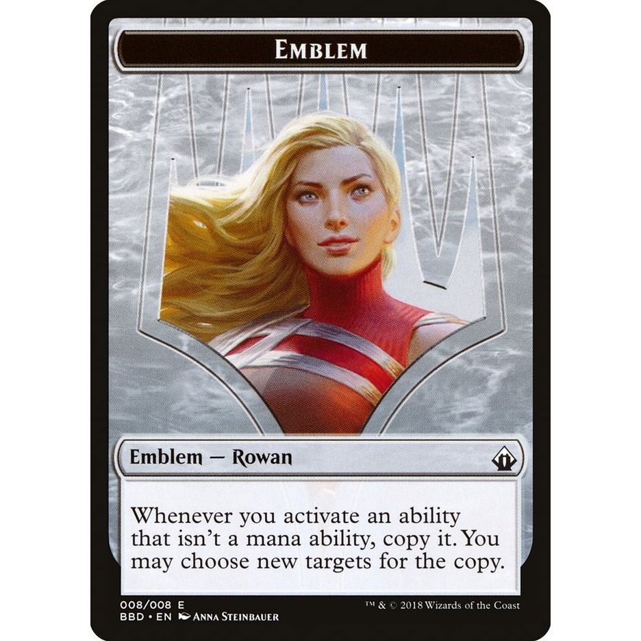 Image for Emblem - Rowan Kenrith (8) (BBD) - Magic: The Gathering