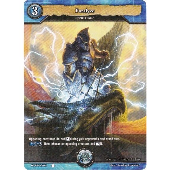Image for Paralyze (DB-BT04/048) (BP04) - Dragoborne