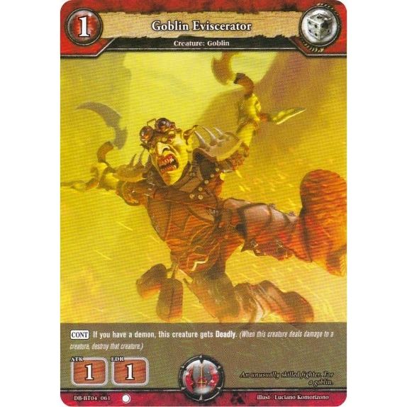 Image for Goblin Eviscerator (DB-BT04/061) (BP04) - Dragoborne