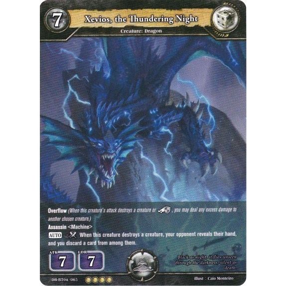 Image for Xevios, the Thundering Night (DB-BT04/065) (BP04) - Dragoborne