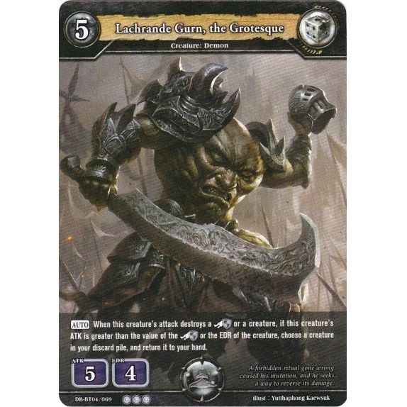 Image for Lachrande Gurn, the Grotesque (DB-BT04/069) (BP04) - Dragoborne