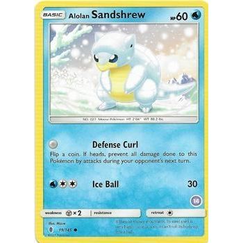Image for Alolan Sandshrew (14) (19/145) (SMK2) - Pokemon
