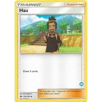 Image for Hau (23) (Alolan Ninetales Half-Deck) (120/149) (SMK2) - Pokemon