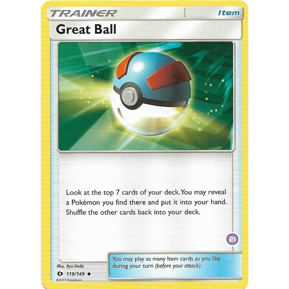 Image for Great Ball (#21, Alolan Sandslash Half-Deck) (21/30) (SMK2) - Pokemon