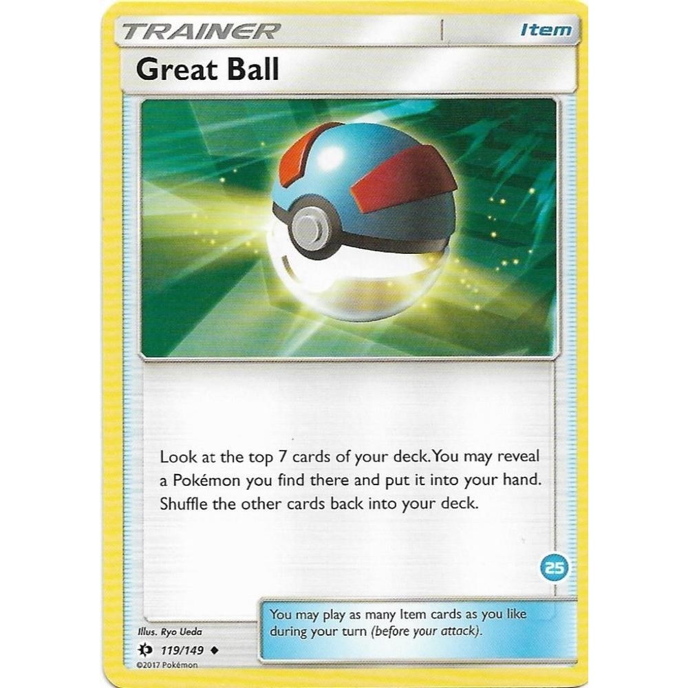 Image for Great Ball (25) (Alolan Ninetales Half-Deck) (119/149) (SMK2) - Pokemon