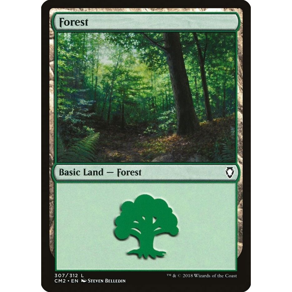Image for Forest (307) (307) (CM2) - Magic: The Gathering