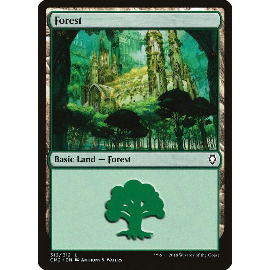 Image for Forest (312) (312) (CM2) - Magic: The Gathering