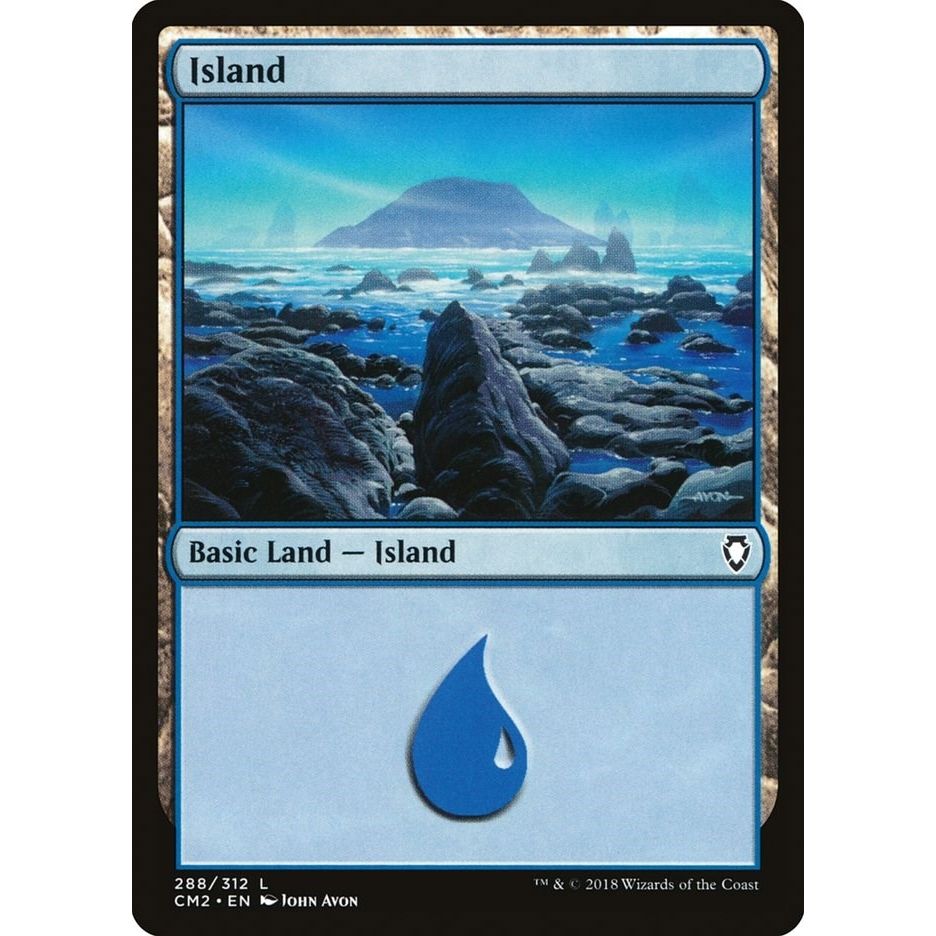 Image for Island (288) (288) (CM2) - Magic: The Gathering