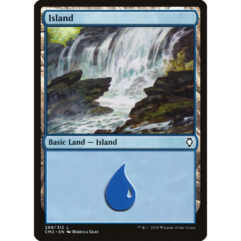Image for Island (289) (289) (CM2) - Magic: The Gathering
