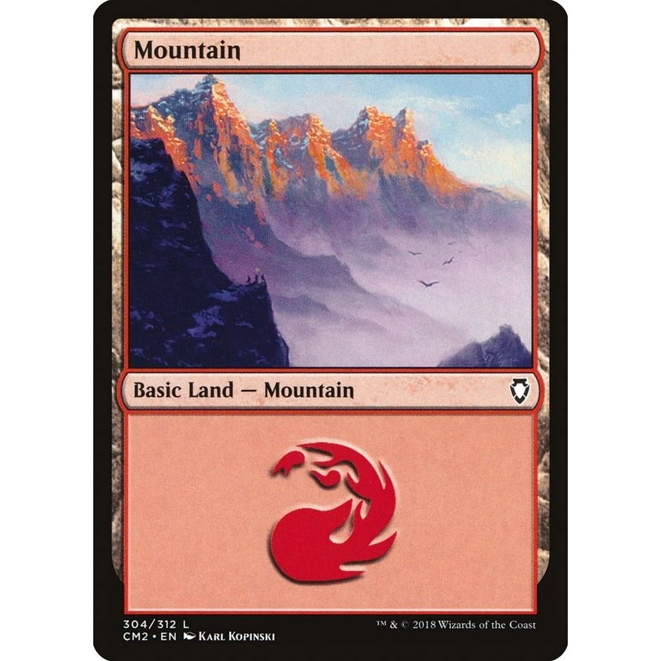 Image for Mountain (304) (304) (CM2) - Magic: The Gathering