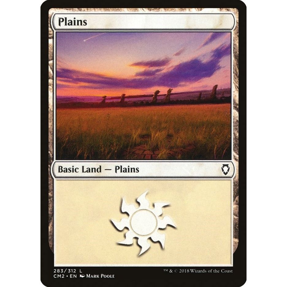 Image for Plains (283) (283) (CM2) - Magic: The Gathering