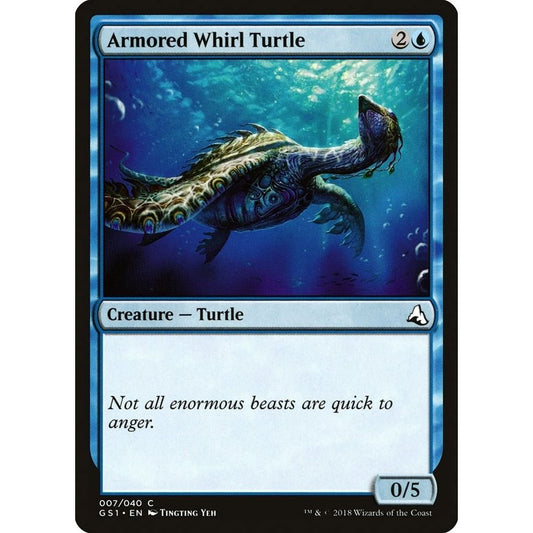 Image for Armored Whirl Turtle (7) (GS1) - Magic: The Gathering