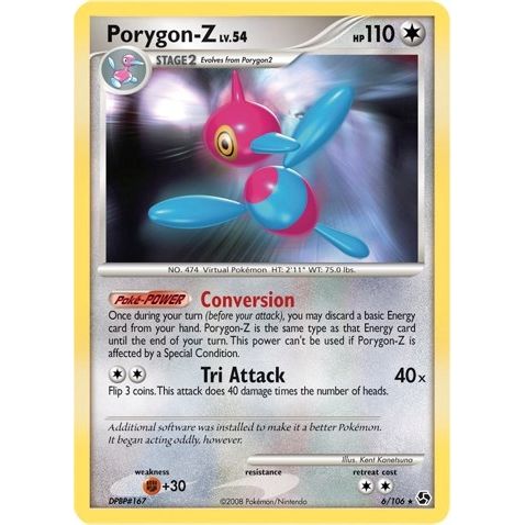 Image for Porygon-Z (006/106) (PR) - Pokemon